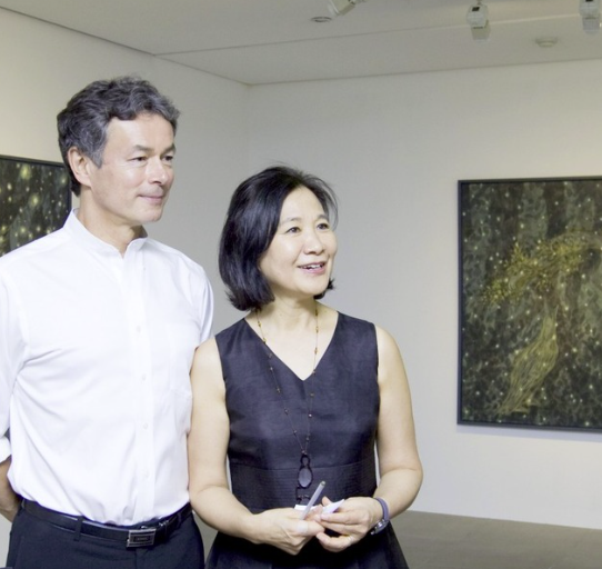 Founder with spouse
